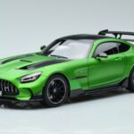 Mercedes AMG GT C190 Black Series Grøn Hell Magno Begrænset Udgave Norev 1:18 183903 Metal