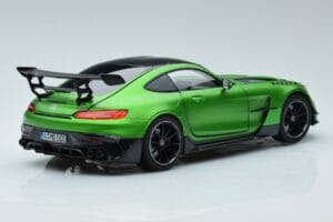 Mercedes AMG GT C190 Black Series Grøn Hell Magno Begrænset Udgave Norev 1:18 183903 Metal — billede 3 af 7