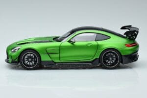 Mercedes AMG GT C190 Black Series Grøn Hell Magno Begrænset Udgave Norev 1:18 183903 Metal — billede 4 af 7