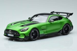 Mercedes AMG GT C190 Black Series Grøn Hell Magno Begrænset Udgave Norev 1:18 183903 Metal