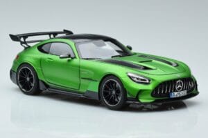 Mercedes AMG GT C190 Black Series Grøn Hell Magno Begrænset Udgave Norev 1:18 183903 Metal — billede 5 af 7