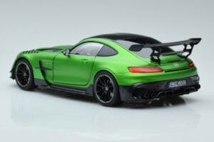 Mercedes AMG GT C190 Black Series Grøn Hell Magno Begrænset Udgave Norev 1:18 183903 Metal — billede 6 af 7