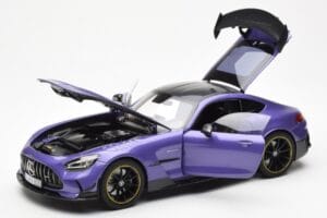 Mercedes AMG GT Black Series Lilla Asia Exclusive Norev 1:18 183907 Metal — billede 2 af 8