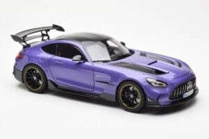 Mercedes AMG GT Black Series Lilla Asia Exclusive Norev 1:18 183907 Metal — billede 6 af 8