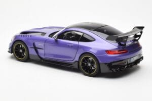 Mercedes AMG GT Black Series Lilla Asia Exclusive Norev 1:18 183907 Metal — billede 7 af 8
