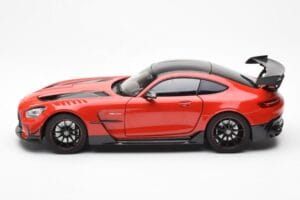 Mercedes AMG GT Black Series Rød Asia Exclusive Norev 1:18 183906 Metal — billede 4 af 8