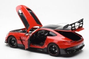 Mercedes AMG GT Black Series Rød Asia Exclusive Norev 1:18 183906 Metal — billede 5 af 8