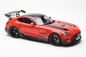 Mercedes AMG GT Black Series Rød Asia Exclusive Norev 1:18 183906 Metal — billede 6 af 8