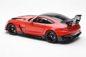 Mercedes AMG GT Black Series Rød Asia Exclusive Norev 1:18 183906 Metal — billede 7 af 8