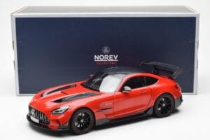 Mercedes AMG GT Black Series Rød Asia Exclusive Norev 1:18 183906 Metal — billede 8 af 8