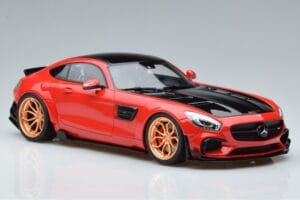 Mercedes AMG GT Prior Design C190 Rød GT Spirit 1:18 ZM104 Resin — billede 4 af 6