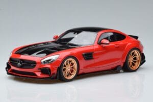 Mercedes AMG GT Prior Design C190 Rød GT Spirit 1:18 ZM104 Resin