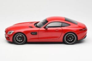 Mercedes AMG GT C190 Rød Norev 1:18 183496 Metal — billede 4 af 8