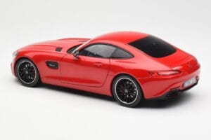 Mercedes AMG GT C190 Rød Norev 1:18 183496 Metal — billede 7 af 8