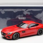 Mercedes AMG GT C190 Rød Norev 1:18 183496 - image 8 of 8