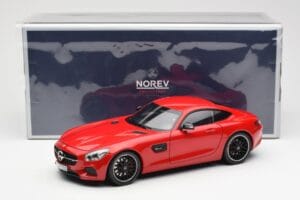 Mercedes AMG GT C190 Rød Norev 1:18 183496 Metal — billede 8 af 8