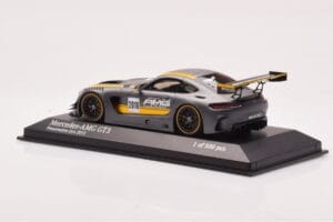 Mercedes AMG GT3 Presentation IAA 2015 Minichamps 1:43 437163096 Metal — billede 3 af 4