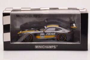 Mercedes AMG GT3 Presentation IAA 2015 Minichamps 1:43 437163096 Metal — billede 4 af 4