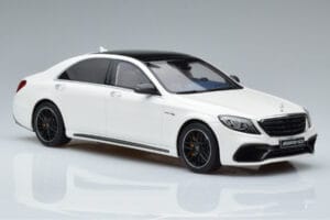 Mercedes AMG S63 W222 Diamond Hvid GT Spirit 1:18 B66965714 Resin — billede 4 af 6