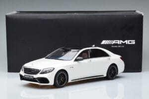 Mercedes AMG S63 W222 Diamond Hvid GT Spirit 1:18 B66965714 Resin — billede 6 af 6