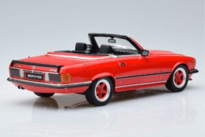 Mercedes AMG SL500 R107 Rød Otto 1:18 OT962 Resin — billede 2 af 6
