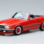 Mercedes AMG SL500 R107 Rød Otto 1:18