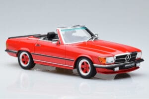 Mercedes AMG SL500 R107 Rød Otto 1:18 OT962 Resin — billede 4 af 6