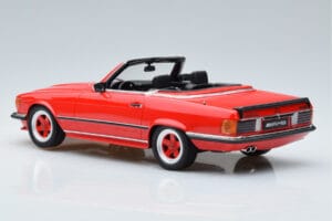 Mercedes AMG SL500 R107 Rød Otto 1:18 OT962 Resin — billede 5 af 6