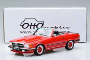 Mercedes AMG SL500 R107 Rød Otto 1:18 OT962 Resin — billede 6 af 6
