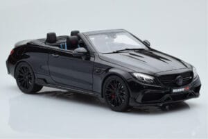 Mercedes Brabus 650 Cabriolet Sort GT Spirit 1:18 GT206 Resin — billede 4 af 6