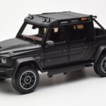 Mercedes Brabus G800 W463 Adventure XLP Night Sort Magno Almost Real 1:18