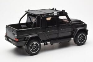 Mercedes Brabus G800 W463 Adventure XLP Night Sort Magno Almost Real 1:18 860525 Metal — billede 3 af 8