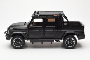 Mercedes Brabus G800 W463 Adventure XLP Night Sort Magno Almost Real 1:18 860525 Metal — billede 4 af 8