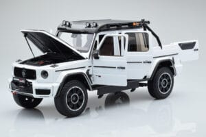 Mercedes Brabus G800 W464 Adventure XLP Polar Hvid Almost Real 1:18 860524 Metal — billede 2 af 8