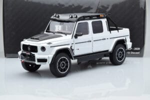 Mercedes Brabus G800 W464 Adventure XLP Polar Hvid Almost Real 1:18 860524 Metal — billede 8 af 8