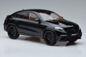 Mercedes Brabus GLE 850 W166 Obsidian Sort GT Spirit 1:18 GT193 Resin — billede 4 af 6