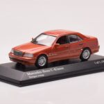 Mercedes C-Class W202 C240 Orange Metallic Minichamps 1:43 - image 2 of 4