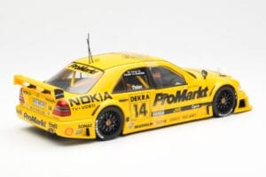 Mercedes C-Class W202 #14 K. Thiim DTM 1994 UT Models 1:18 180943314 Metal — billede 2 af 6