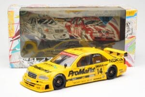 Mercedes C-Class W202 #14 K. Thiim DTM 1994 UT Models 1:18 180943314 Metal — billede 6 af 6