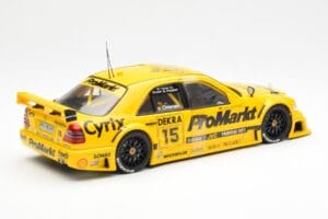 Mercedes C-Class W202 #15 Ommen DTM 1994 UT Models 1:18 180943315 Metal — billede 2 af 6