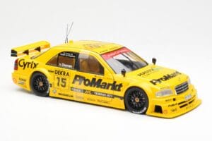 Mercedes C-Class W202 #15 Ommen DTM 1994 UT Models 1:18 180943315 Metal — billede 4 af 6