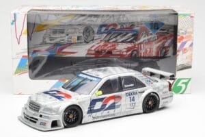 Mercedes C-Class W202 #14 Team AMG B. Schneider DTM 1995 UT Models 1:18 180953314 Metal — billede 6 af 6