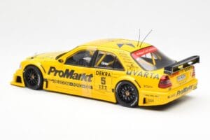 Mercedes C-Class W202 #5 Team Zakspeed Grau DTM 1995 UT Models 1:18 180953305 Metal — billede 5 af 6