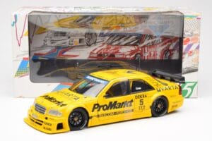 Mercedes C-Class W202 #5 Team Zakspeed Grau DTM 1995 UT Models 1:18 180953305 Metal — billede 6 af 6
