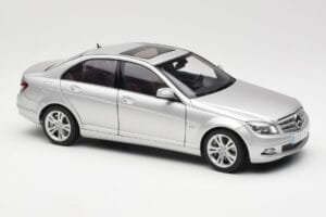 Mercedes C-Class W204 Avantgarde Sølv AUTOart 1:18 B66962368 Metal — billede 6 af 8