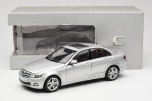Mercedes C-Class W204 Avantgarde Sølv AUTOart 1:18 B66962368 Metal — billede 8 af 8
