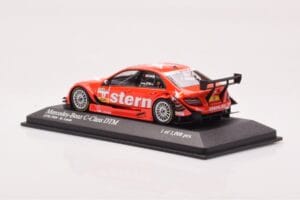 Mercedes C-Class W204 DTM Stern AMG Mercedes #17 M. Lauda DTM 2009 Minichamps 1:43 400093817 Metal — billede 3 af 4