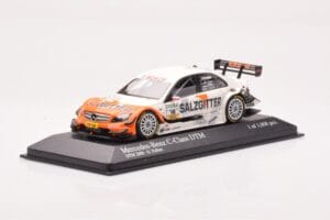 Mercedes C-Class W204 DTM Team AMG Mercedes #10 G. Paffett DTM 2009 Minichamps 1:43 400093910 Metal — billede 2 af 4