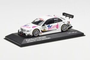 Mercedes C-Class W204 DTM Team AMG Mercedes #16 Stoddart DTM 2008 Minichamps 1:43 400083716 Metal — billede 2 af 4