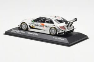 Mercedes C-Class W204 #5 Team AMG Mercedes J. Green DTM 2007 Minichamps 1:43 400073705 Metal — billede 3 af 4